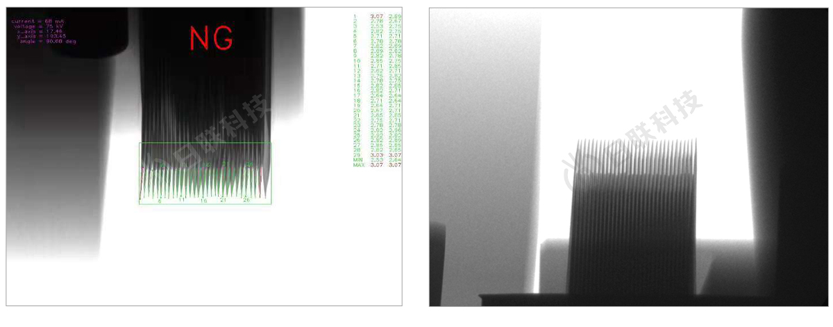 日聯(lián)科技離線X-ray電池檢測圖 日聯(lián)科技離線X-ray電池檢測圖